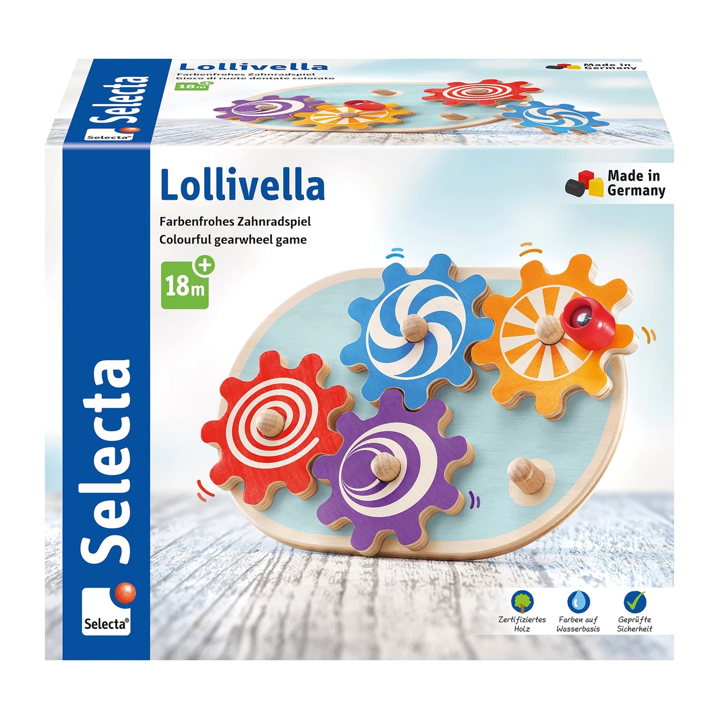 JEU D'ENGRENAGES LOLLIVELLA 17,5 CM