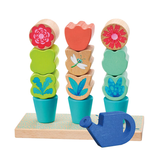 BLUMEN STAPELSPIEL, 14 TEILE