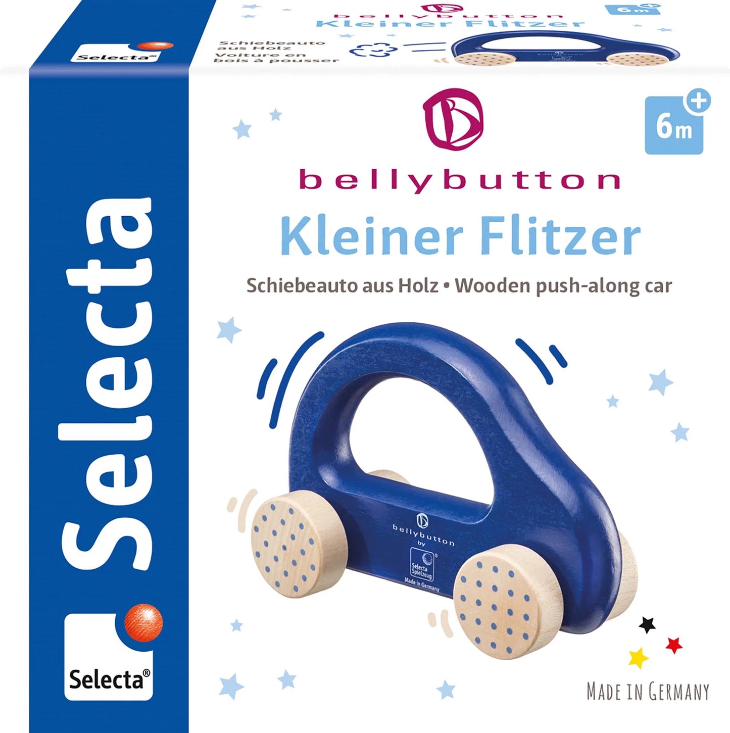 BEISSREIFEN LITTLE RACER BLAU 10CM