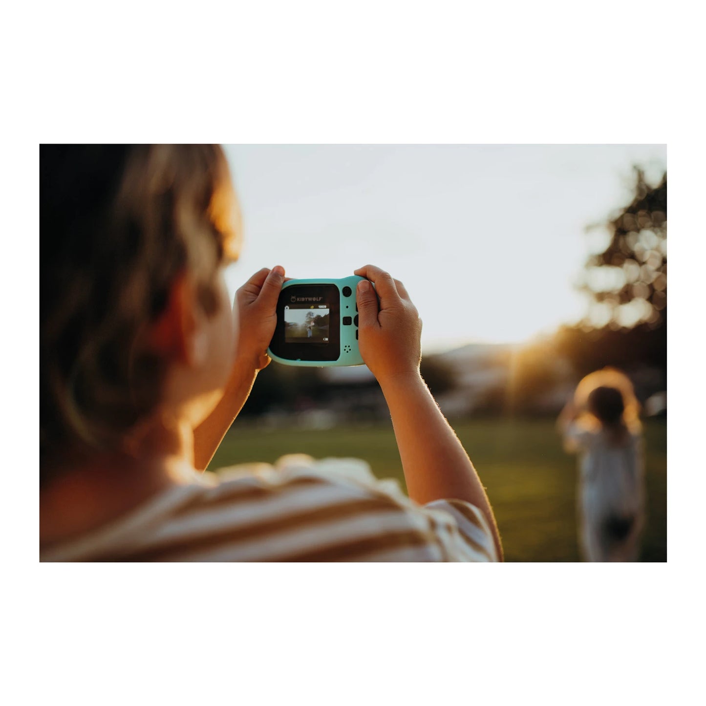 MACCHINA FOTOGRAFICA E VIDEOCAMERA TURCHESE