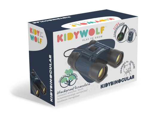 BINOCOLO, INGRANDIMENTO 10X, BLU