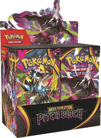 PRE ORDER 🔥 Pokémon TCG: Mega Evolution ME05 – Pitch Black Booster Pack (ENG)36 booster