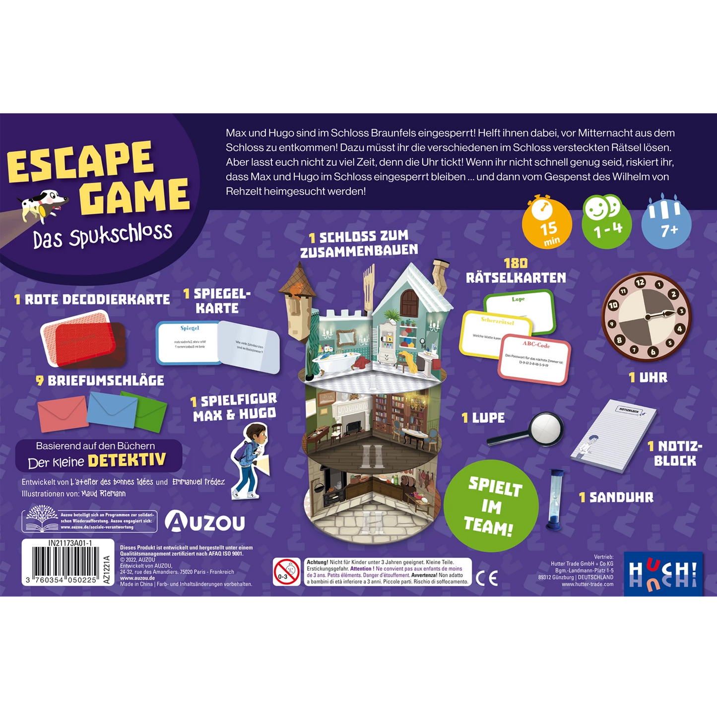 ESCAPE GAME - LE CHÂTEAU HANTÉ (D)