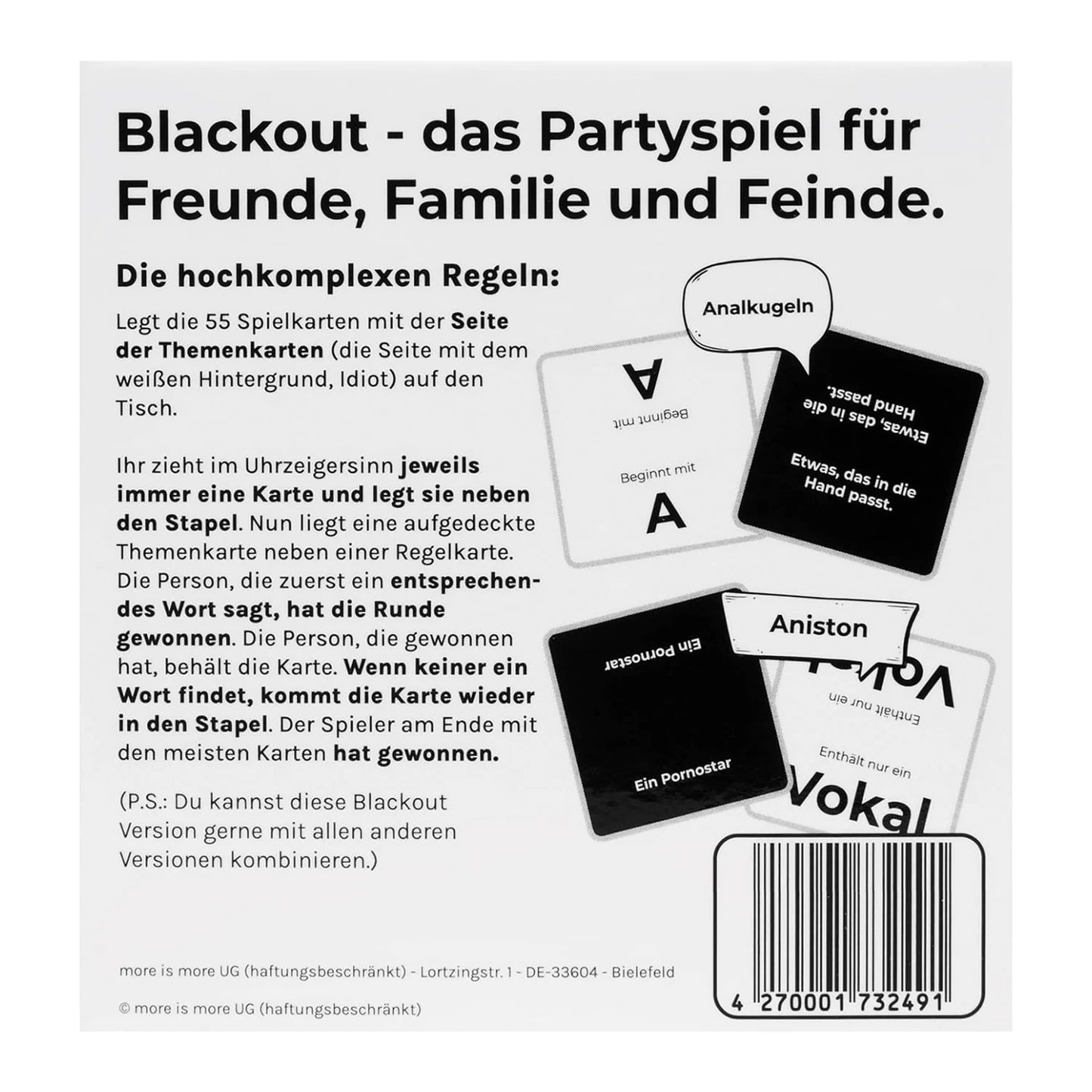 ÉDITION BLACKOUT WHITE (D)