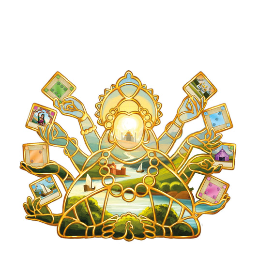 RAJAS OF THE GANGES - CARDS AND KARMA (D,E,F)