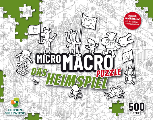 MICRO MACRO ENQUÊTE 2 : JEU DE SOCIÉTÉ 500 PIÈCES (D)