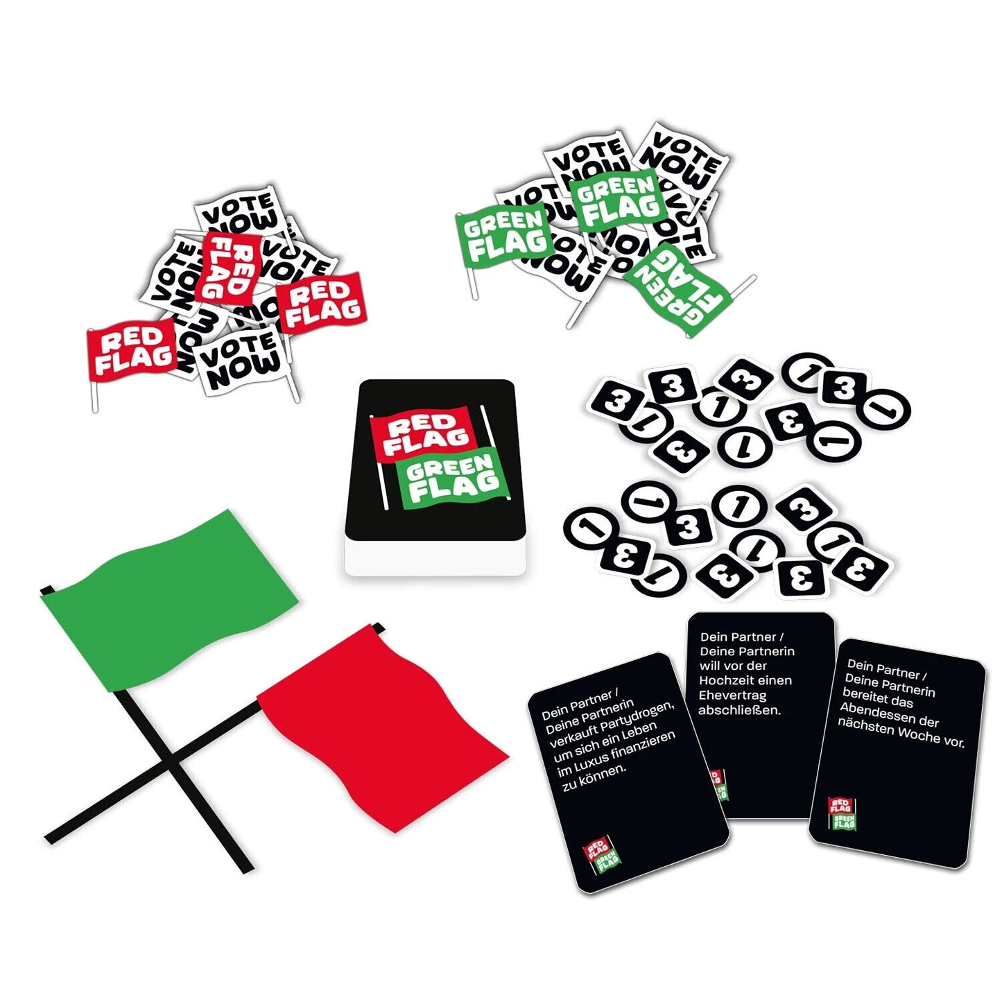ROTE FAHNE, GRÜNE FAHNE (D)
