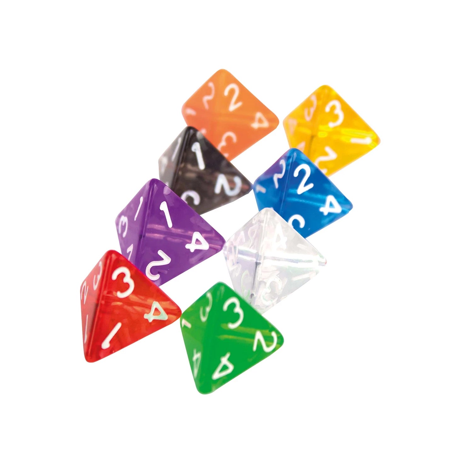 CUBE TRANSPARENT AVEC 4 FACES