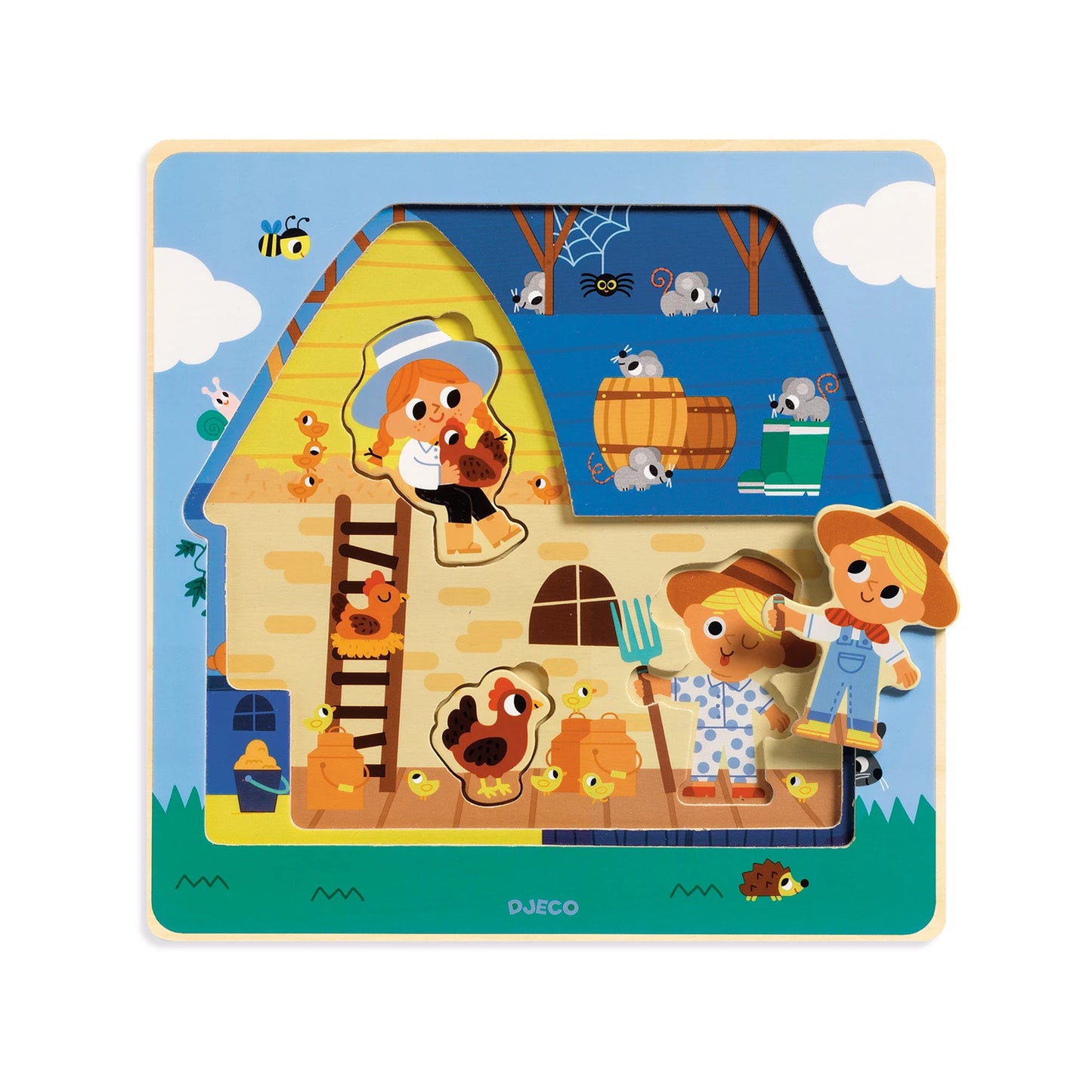 PUZZLE A STRATI CHEZ MOO