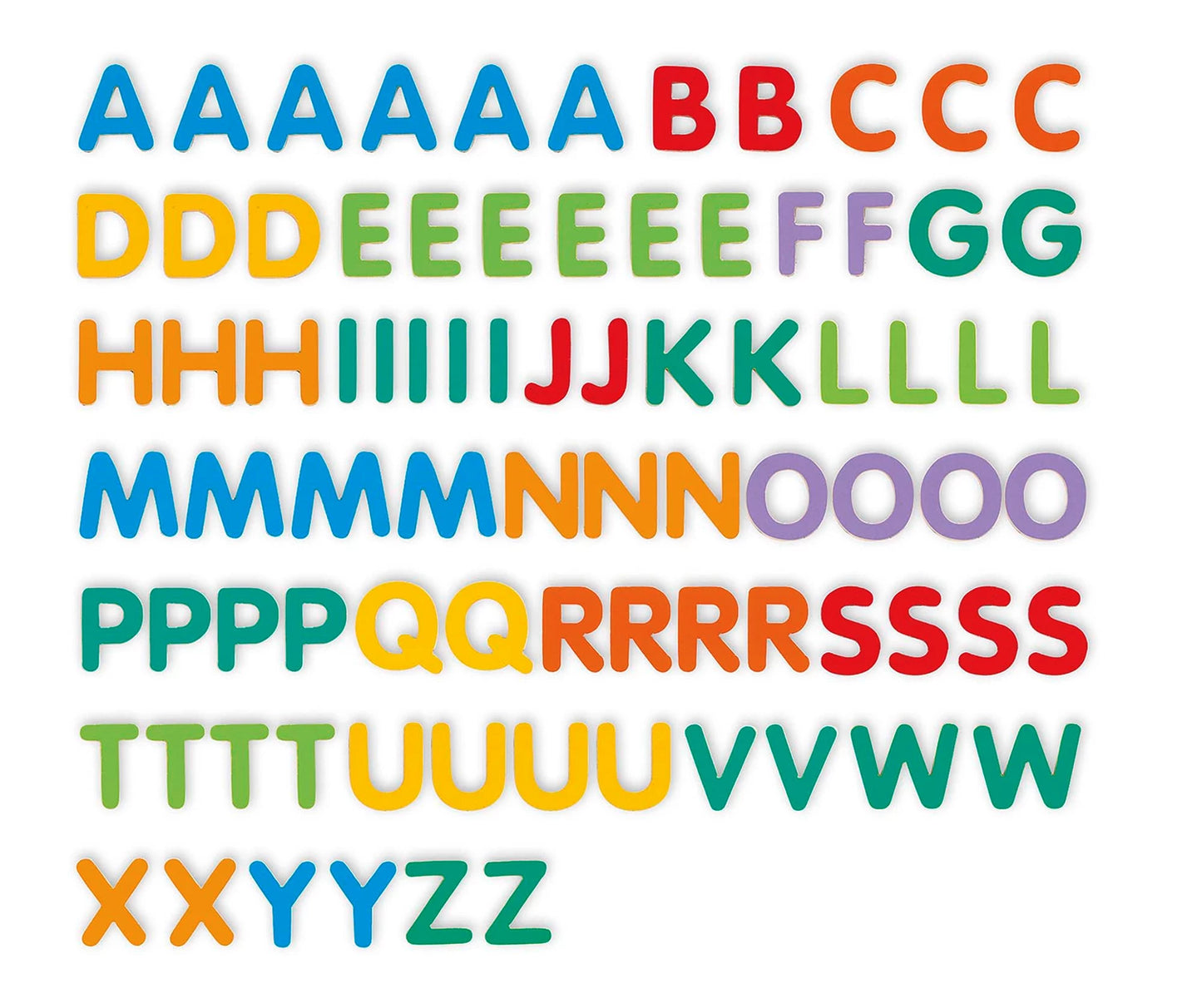 MAGNETE 83 GROSSE BUCHSTABEN