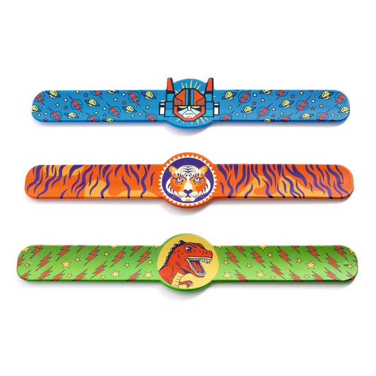 DINO/TIGER/HERO-Armbänder ausstellen