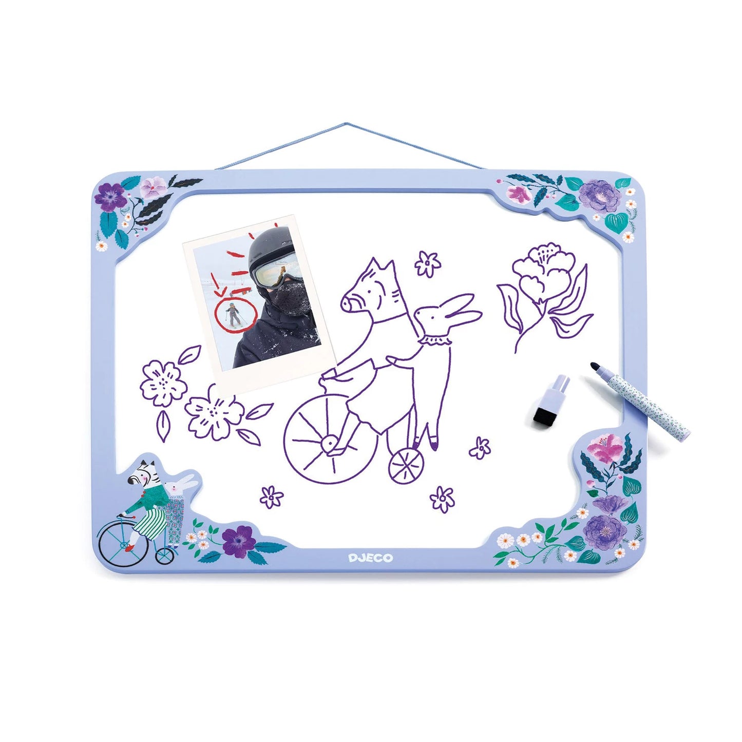 MAGNETISCHE ZEICHENTAFEL ZEBRA