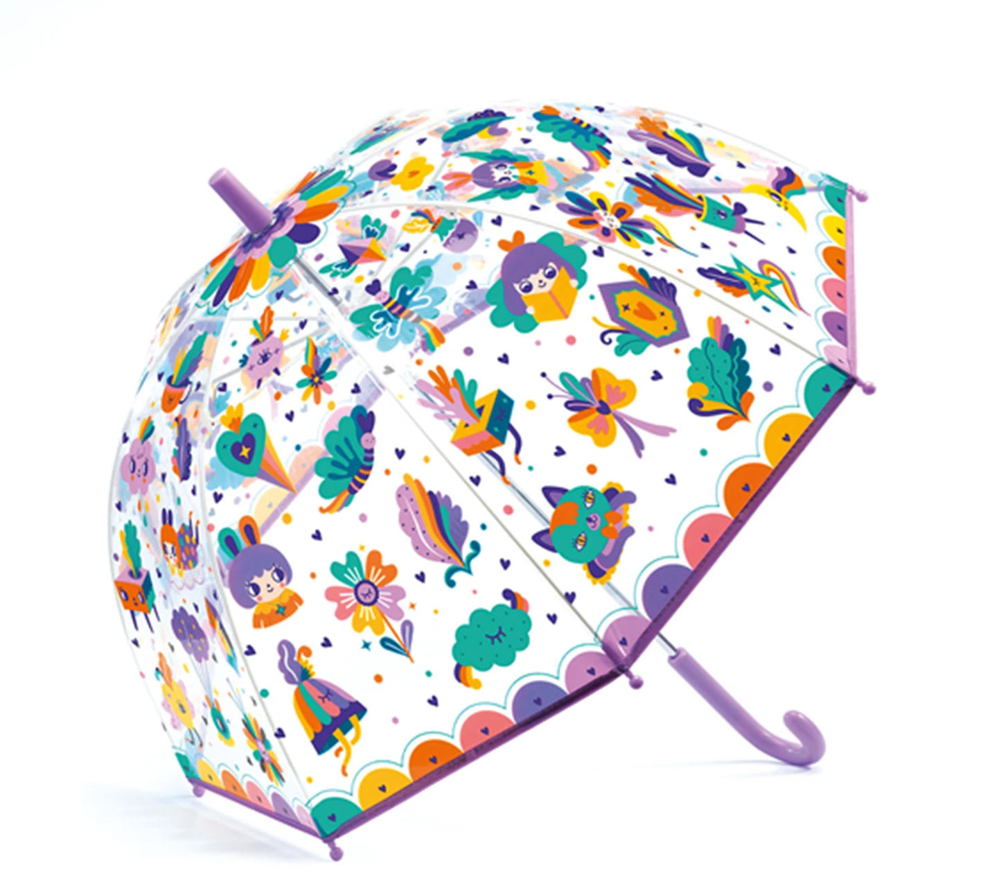 REGENBOGEN-REGENSCHIRM 70X68CM