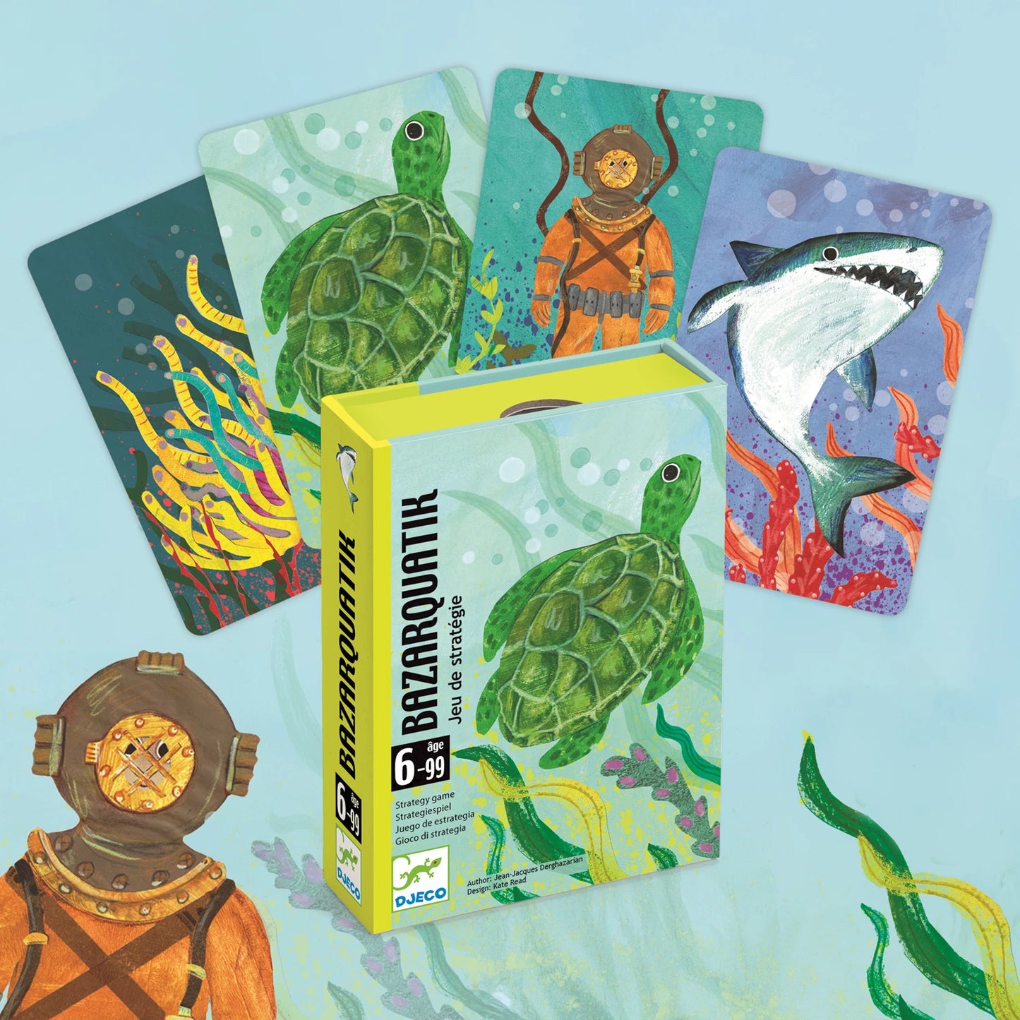 JEU DE CARTES BAZARQUATIK (MULTILINGUE)