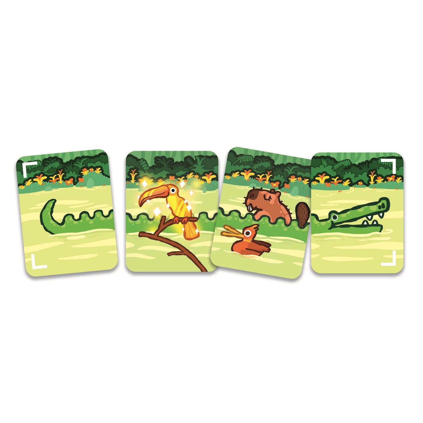 KARTENSPIEL SAFARI CROCO (MEHRSPRACHIG)