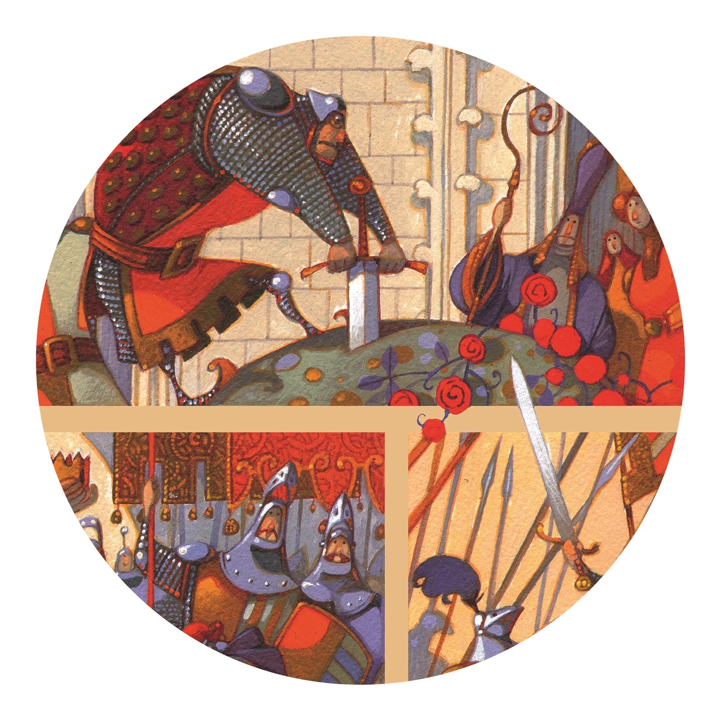 ERZÄHLPUZZLE KÖNIG ARTUS 100 TEILE