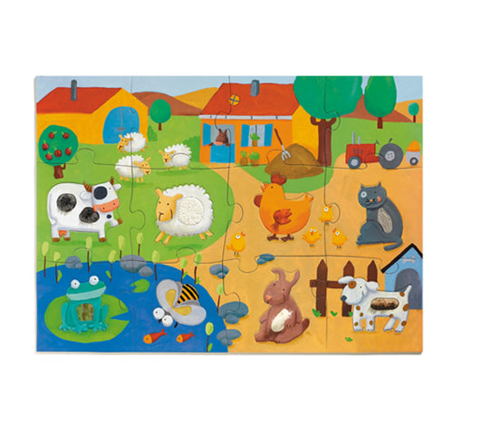 TASTPUZZLE BAUERNHOF 20 TEILE