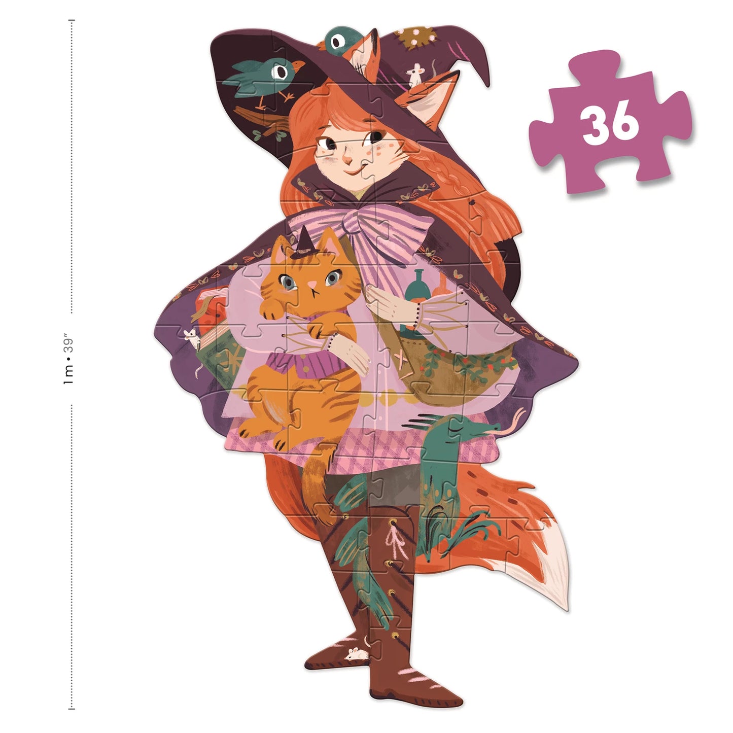 RIESENPUZZLE LILY DIE HEFE, 36 TEILE