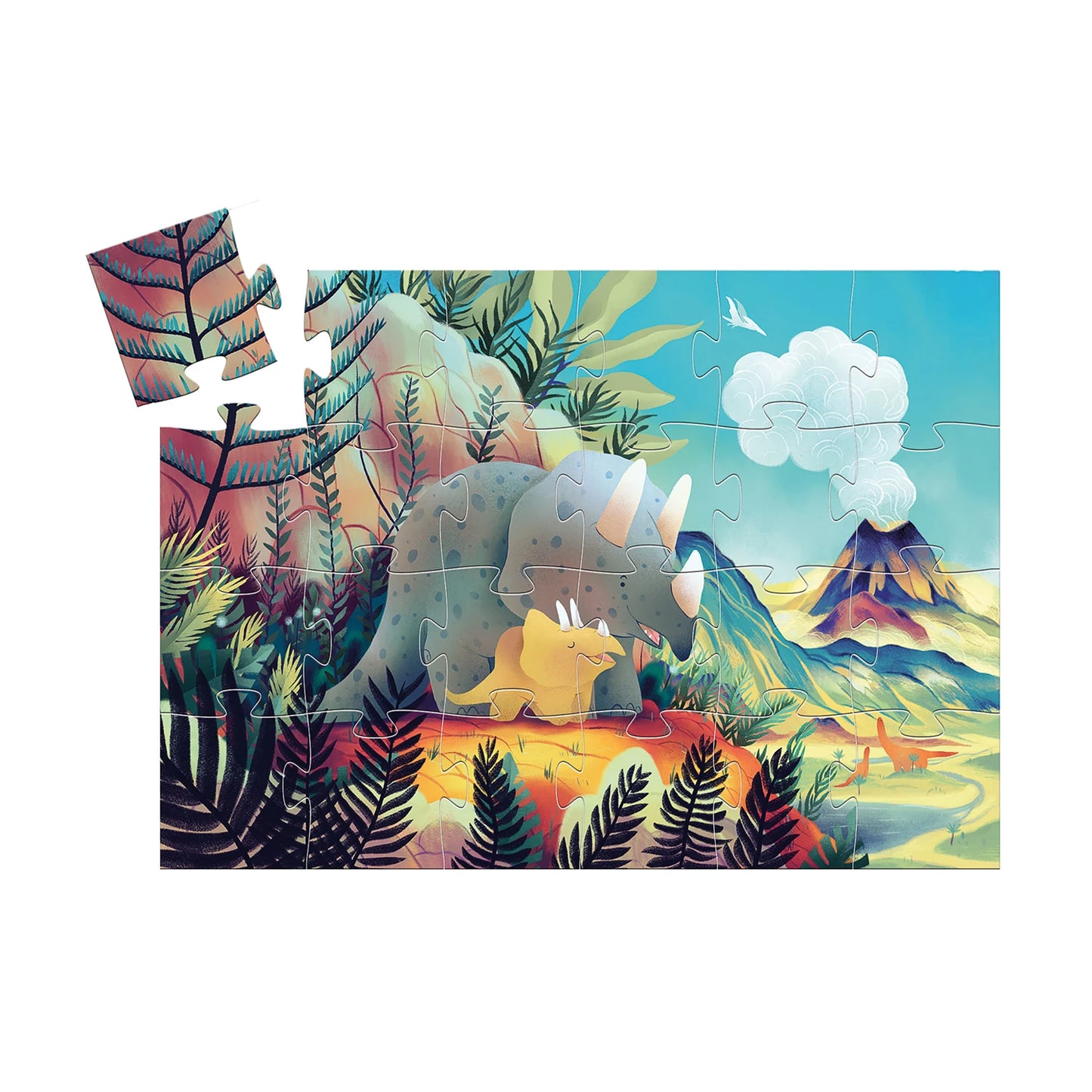 PUZZLE THEO DER DINOSAURIER 24 TEILE