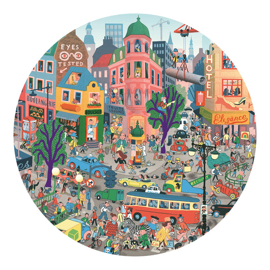 WIMMELBILD-PUZZLE DIE STADT 200 TEILE