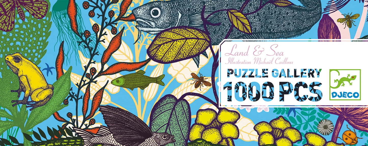 PUZZLE-GALERIE LAND UND MEER 1000 TEILE