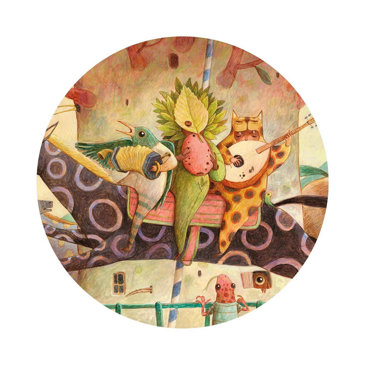 WUNDERBARE PUZZLE-GALERIE RUNDE 100 TEILE