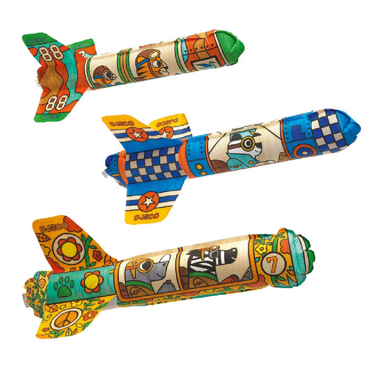MALVORLAGE EINES DIY-FLUGZEUGS