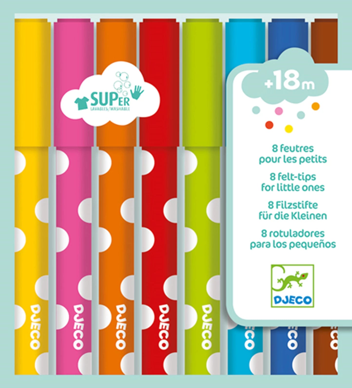 8 FEUTRES POUR LES PLUS PETITS
