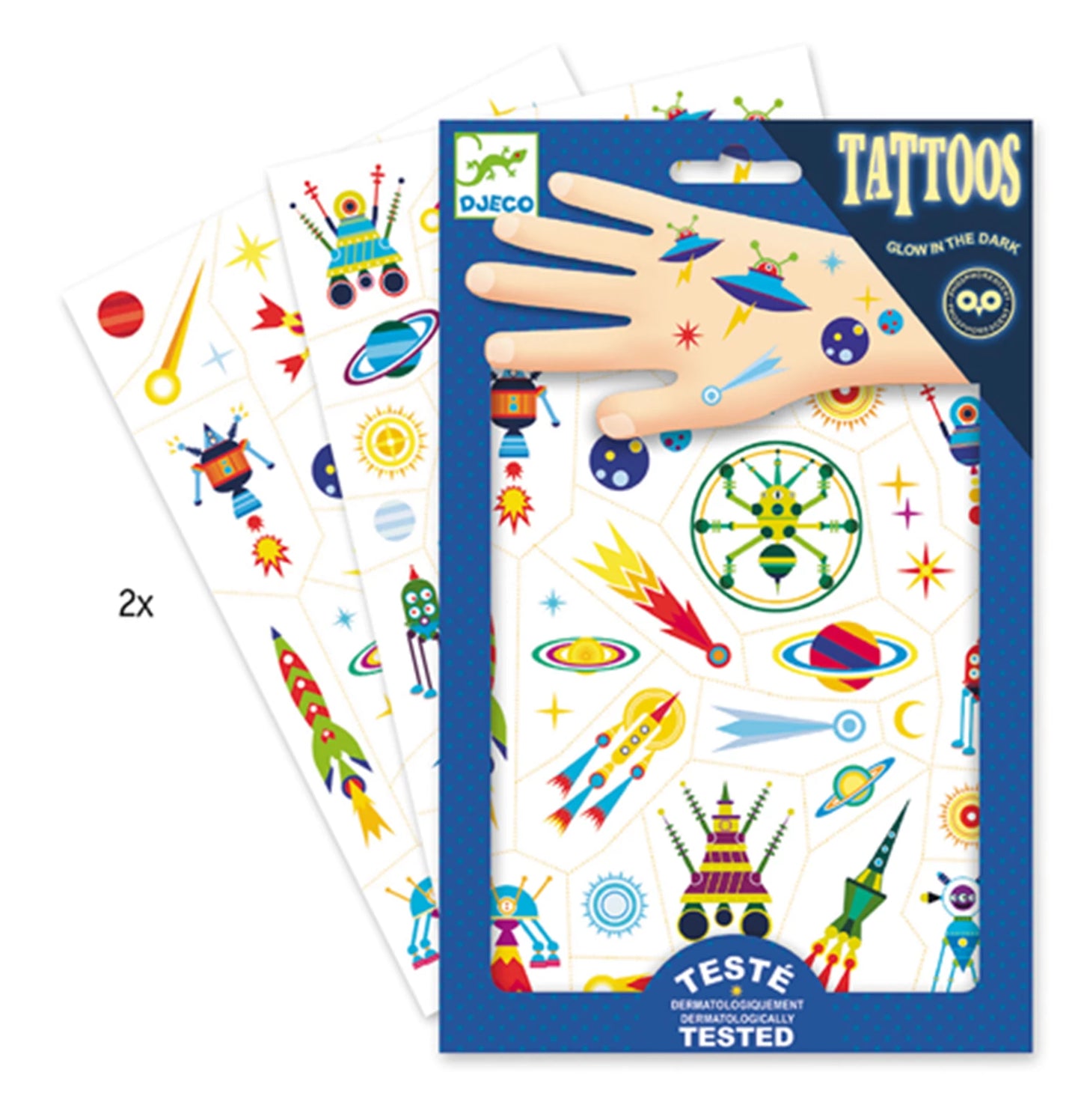 IM DUNKELN LEUCHTENDE TATOOS
