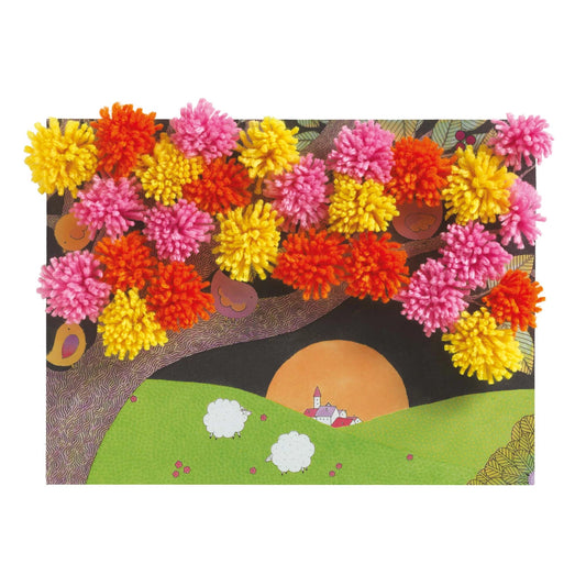 POMPON COLLAGE