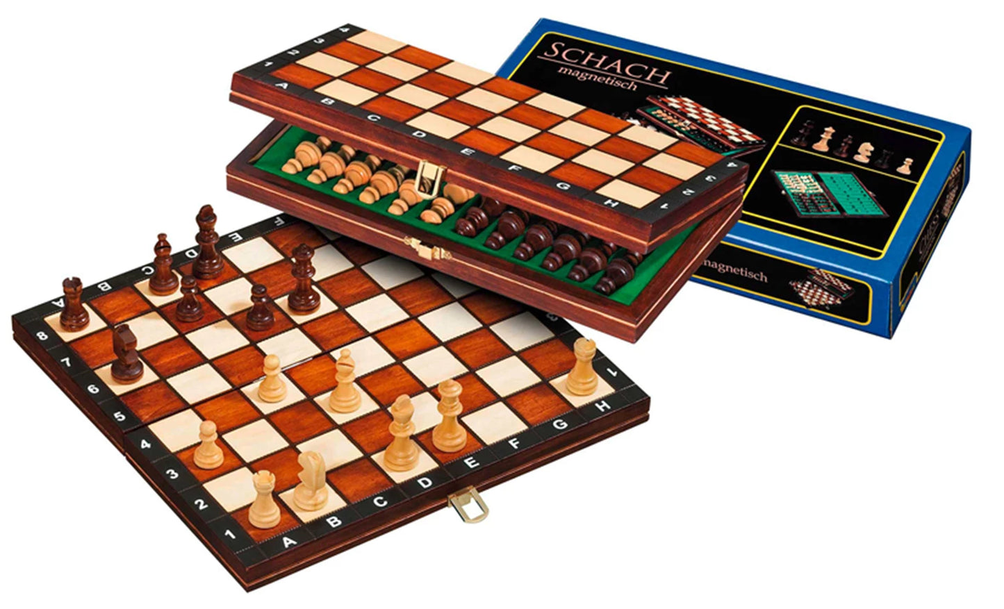 ÉCHECS DE VOYAGE - CASES DE 30 MM - MAGNÉTIQUES