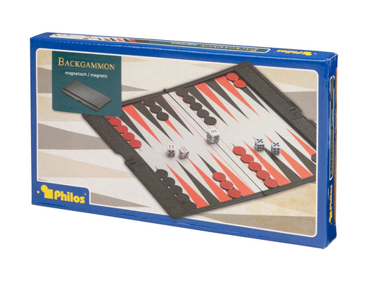 BACKGAMMON - JEU DE VOYAGE - MAGNÉTIQUE