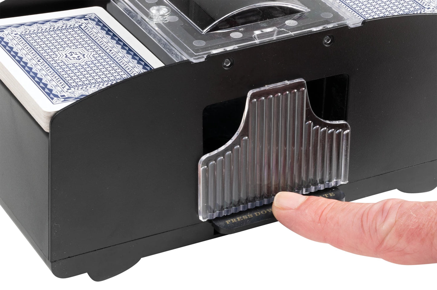 MÉLANGEUR DE CARTES AUTOMATIQUE, SANS CARTES À JOUER