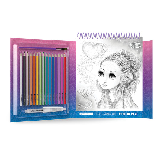 SET AQUARELLE AVEC LIVRE – TWEEN TEAM