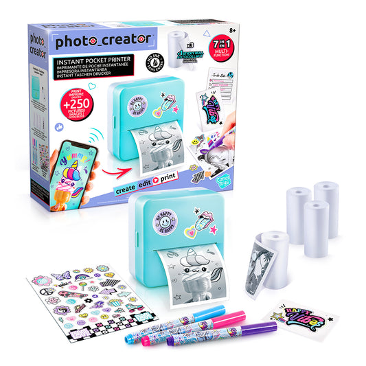 IMPRIMANTE DE POCHE INSTANTANÉE – CANAL TOYS