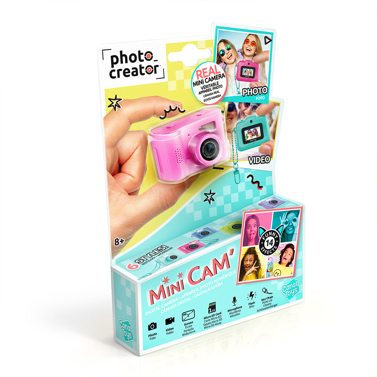 MINI CAM'D APPAREIL PHOTO NUMÉRIQUE – CANAL TOYS