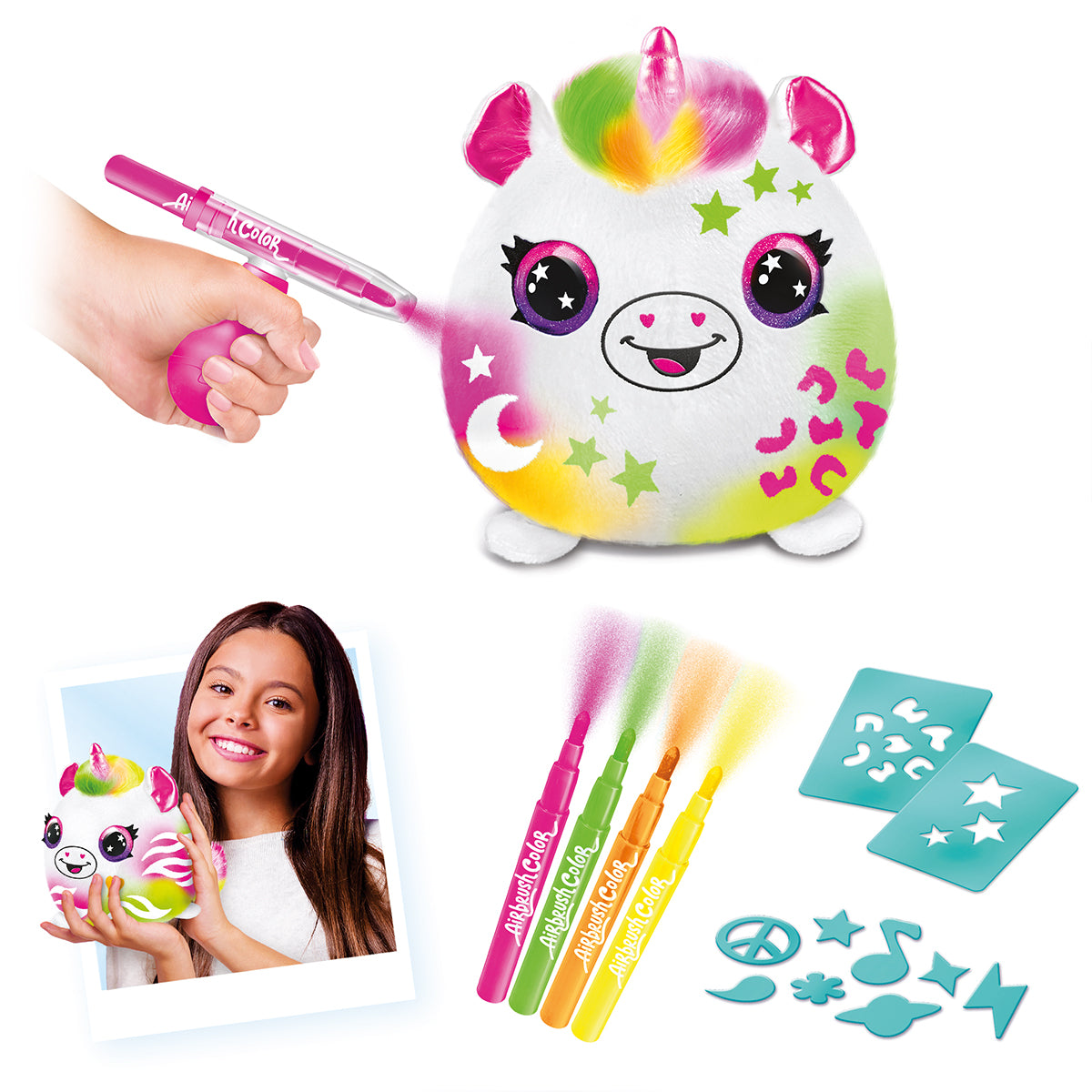 PELUCHE AÉROGRAPHE – CANAL TOYS