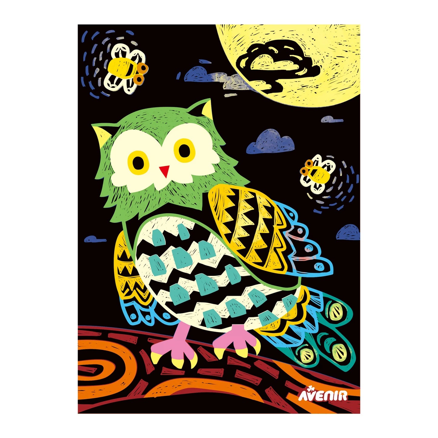 OISEAU À GRATTER