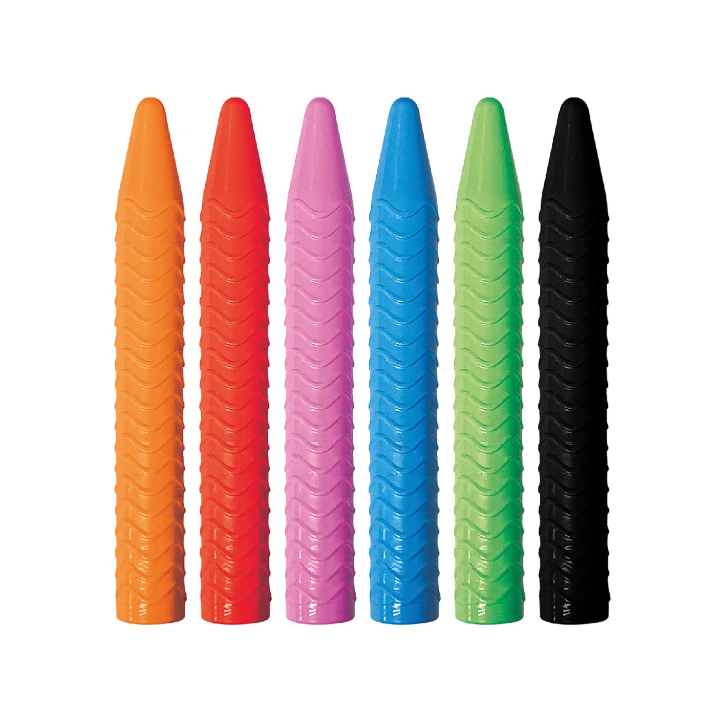 CRAYONS DE CIRE, 6 COULEURS