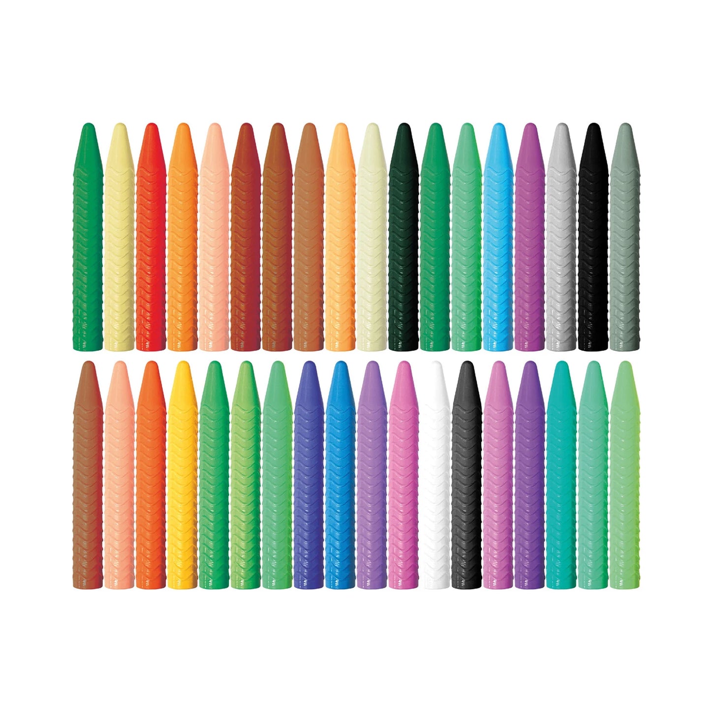 CRAYONS DE CIRE, 36 COULEURS