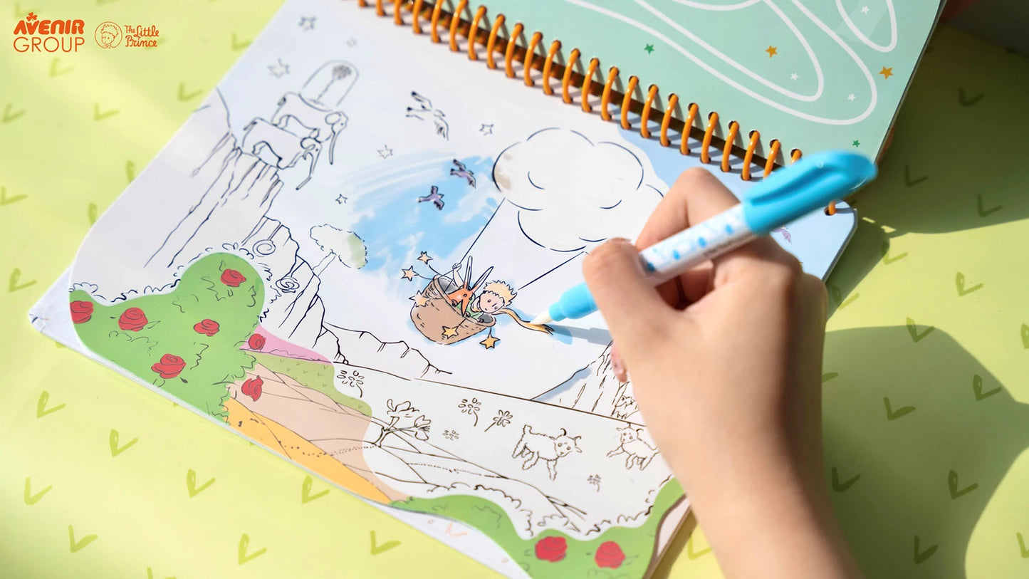 AQUARELLE MAGIQUE DU PETIT PRINCE