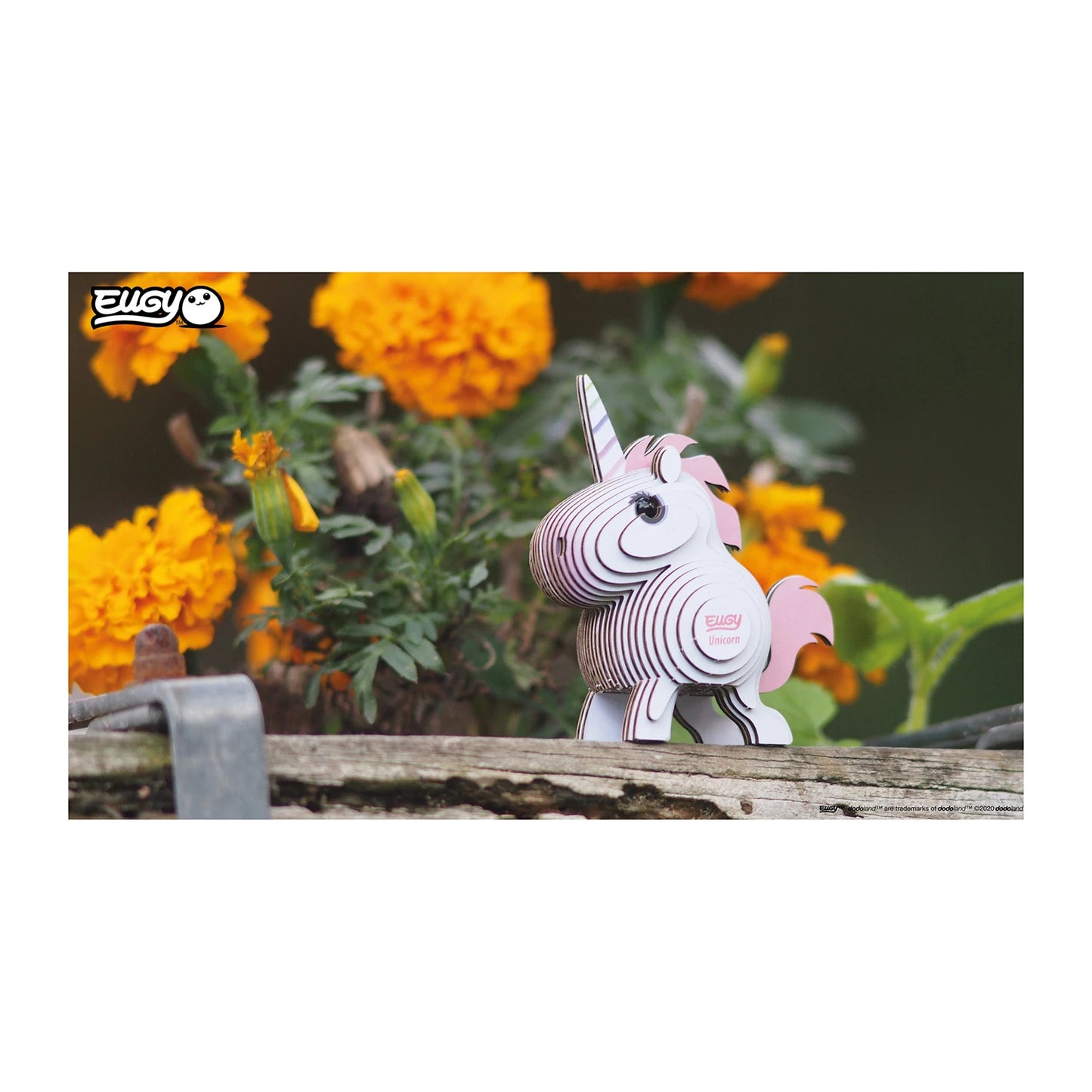 Bastelset 3D Einhorn