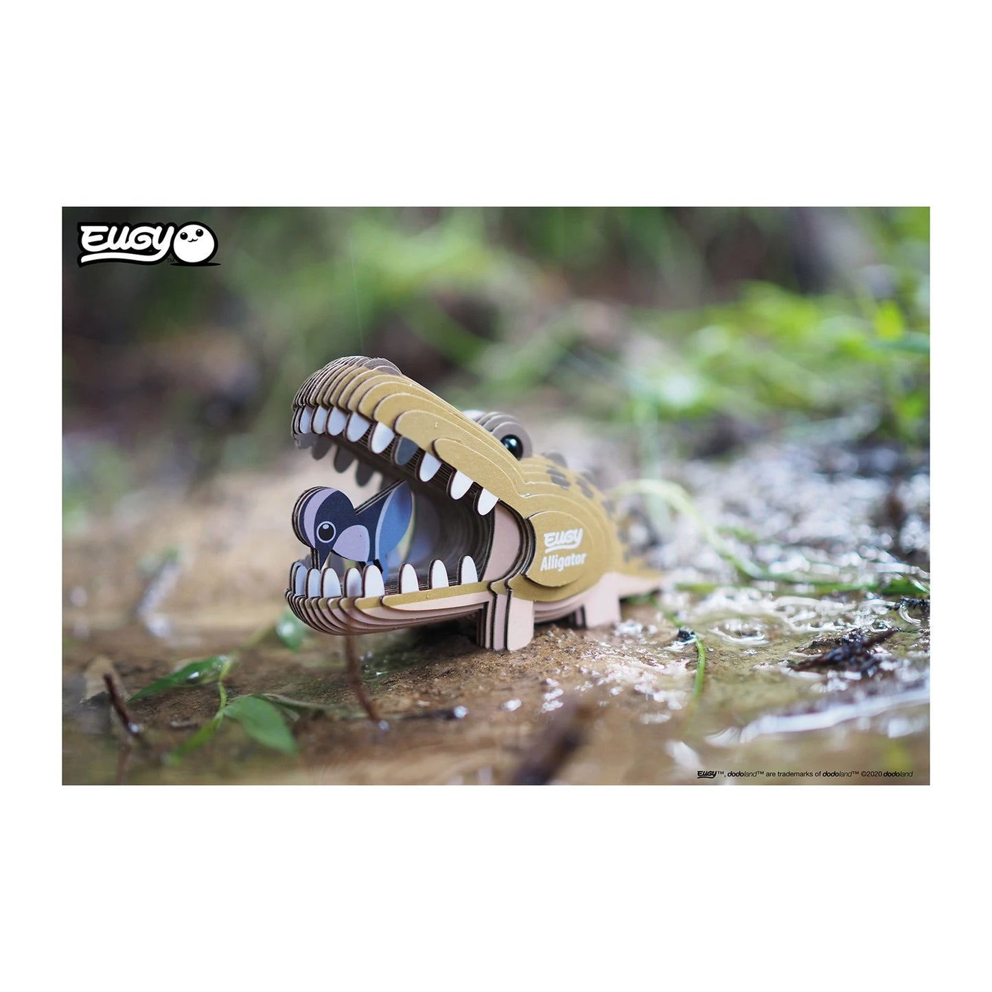 3D-BASTELSET ALLIGATOR