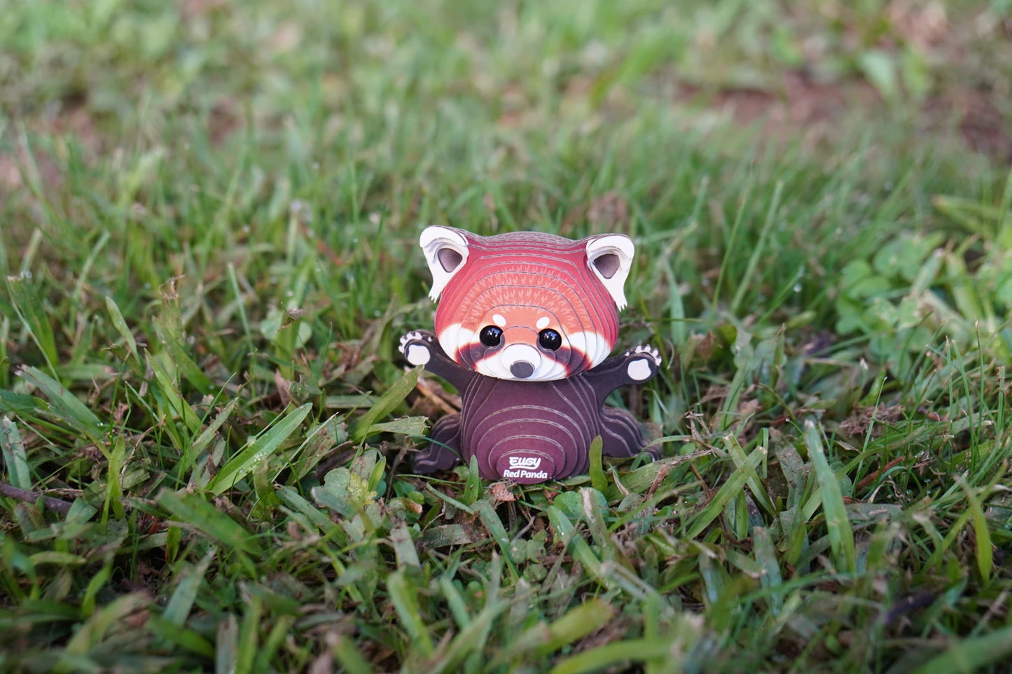 3D-BASTELSET ROTER PANDA