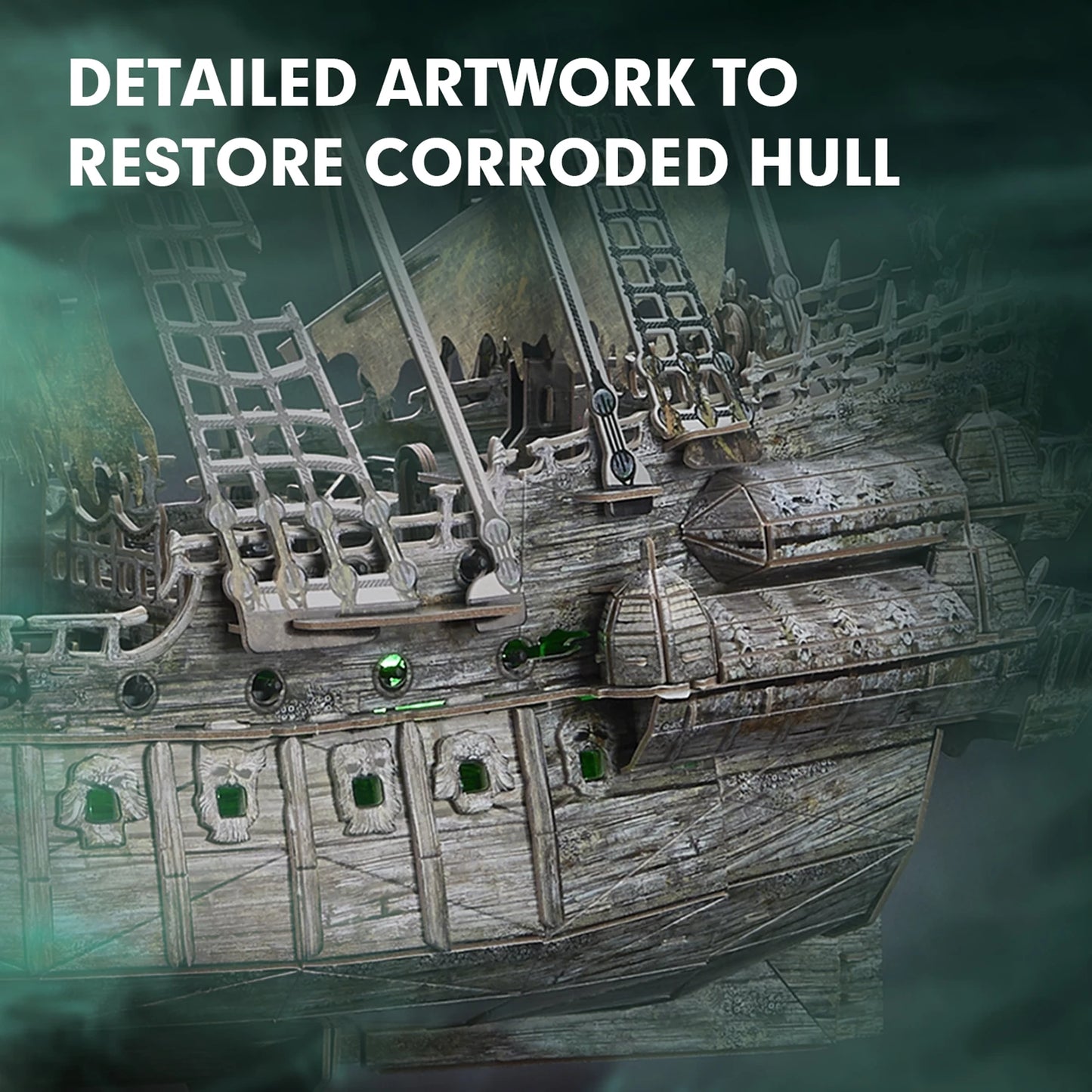 PUZZLE 3D FLYING DUTCHMAN LED 360 PIÈCES