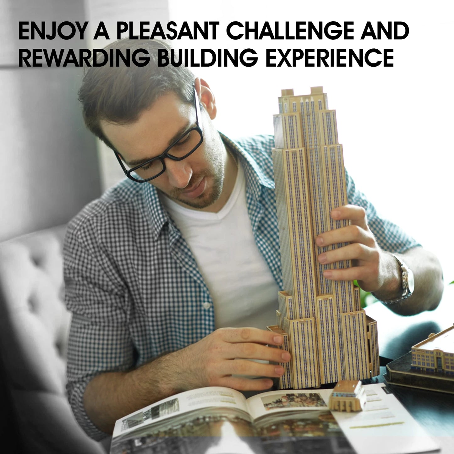 PUZZLE 3D EMPIRE STATE BUILDING 66 PIÈCES