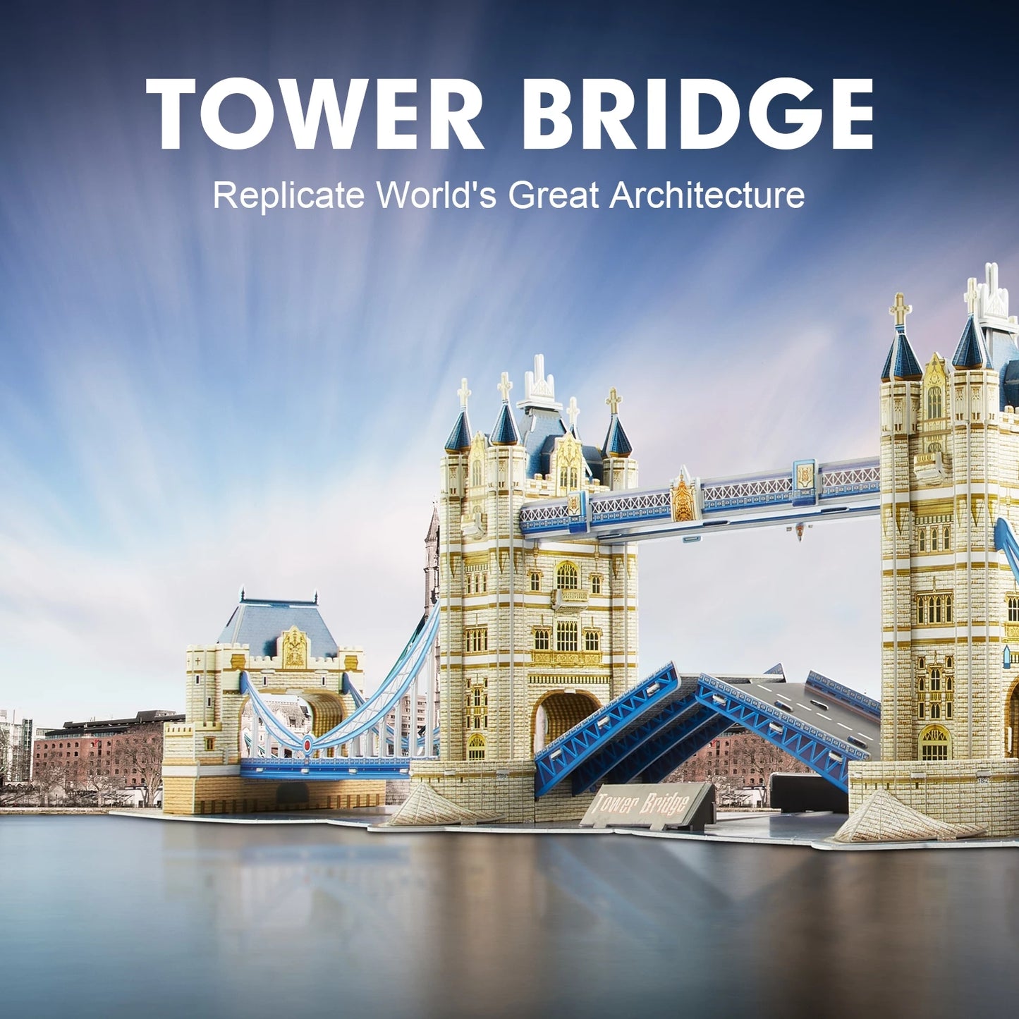 PUZZLE 3D TOWER BRIDGE 120 PIÈCES