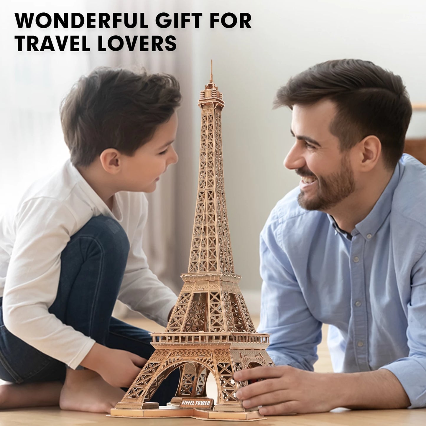 PUZZLE 3D DE LA TOUR EIFFEL, 80 PIÈCES