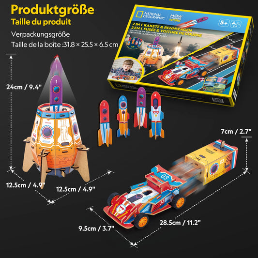 RAZZO E AUTO DA CORSA 2 IN 1