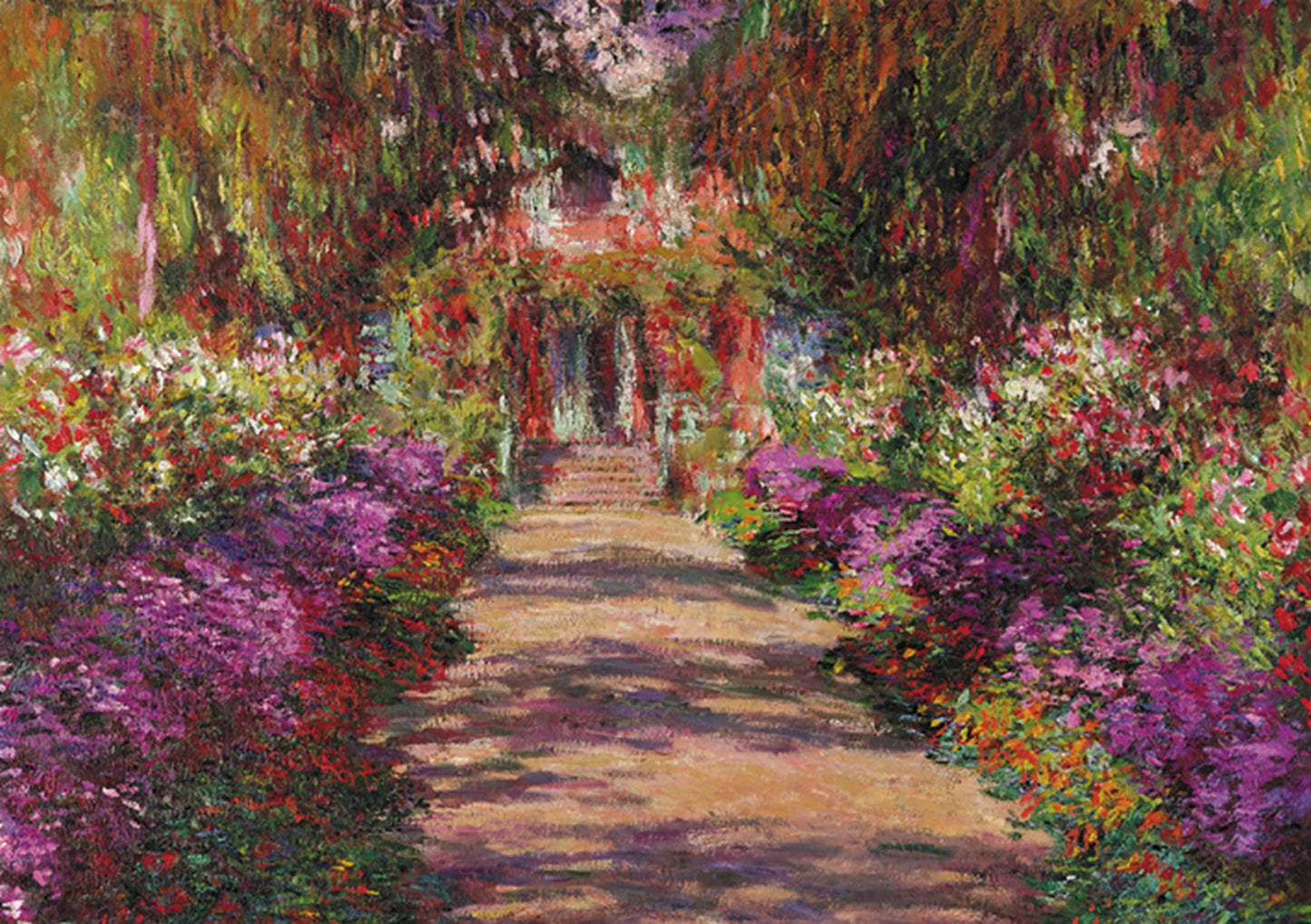 MONET: WEG IM GARTEN VON MONET IN GIVERNY (1000 TEILE)
